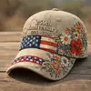 Sombrero de Sol con Cabeza de Tigre para Mujer, Gorra de Béisbol Bordada, Moda Casual para Exteriores Estilo Europeo y Americano, Sombrero de Sol para Hombre