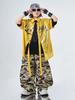 Roupas Hip-Hop Modernas para Crianças Conjunto de Duas Peças de Manga Curta de Verão para Meninos Hip-Hop Street Hip-Hop Roupas de Performance Modernas e Descoladas para Crianças