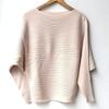 2022 Primavera y Otoño nuevo suéter de manga murciélago para mujer talla grande estilo coreano suéter de cuello descubierto camisa holgada para usar debajo