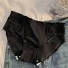 Ropa interior japonesa de algodón dulce de cintura baja para mujer, hilo de algodón puro, lazo de seda pura, bragas antibacterianas para niña