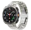 Adecuado para Samsung Watch8 Ultra2 Correa de Acero Inoxidable Iron Man Watch8 Classic Correa de Reloj de Metal
