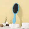 Pente com Almofada de Ar e Pinos de Aço Mais Vendido Transfronteiriço, Pente de Massagem Meridianos com Cabeça de Plástico, Pente para Modelar Cabelo de Uso Doméstico para Meninas