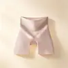 Shorts de seguridad para mujer anti-exposición levantamiento de glúteos de cintura alta sin costuras control de abdomen shorts de seguridad ropa interior dos en uno shorts de seguridad de seda de hielo