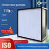Filtro de ar de alta eficiência com defletor, filtro de grande volume resistente a altas temperaturas para oficina livre de poeira, filtro de alta eficiência FFU