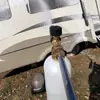 Cañón de espuma para lavado de autos de alta presión de 1000 ml conexión rápida de 1/4 botella de espuma PA núcleo de aluminio botella rociadora para lavado de autos sin caja