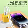 Nuevo Cargador de Teléfono Móvil Estándar Europeo y Americano Transfronterizo 36W Cabezal de Carga Rápida de Doble Puerto Estándar Británico Qc3.0+Pd20W A+C