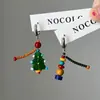 Te doy una pequeña flor azul: Pendientes Texturizados de Nicho, Aros Asimétricos Vintage, Accesorios para Orejas Adelgazantes, Nuevo Estilo de Moda