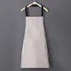 Delantales Personalizados para One Piece, Cocina del Hogar, de Aspecto Elegante, Overoles Impermeables y a Prueba de Aceite, Ropa de Trabajo, Delantales Resistentes a las Manchas para las Tareas del Hogar