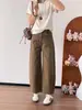 26 Pantalones Harem de Mezclilla Nuevos de Otoño para Mujeres con Figura de Pera, Adelgazantes para Figuras Menudas, Pantalones Curvos de Globos de Nueve Puntos H082701