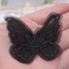 Parche de Mariposa Bordado de Hilo Doble DIY Yumi Material Accesorios Material de Decoración para Bolso Millet Pain