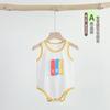 Terno infantil para bebê recém-nascido Verão Fino Terno de envoltório de gordura Colete de algodão puro de verão para bebê Triângulo Hatshirt Terno de escalada