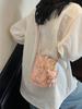 Bolsa Feminina Color-Blocking Elegante e Simples Verão 2026 Nova Casual Nicho Ombro Transversal Tendência Bolsa para Celular