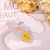 Acrílico com Estampa de Glitter Solar Cor Gradiente Estilo Japonês Patch DIY Acessório de Cabelo Clipe Lateral Capa de Celular Flor para Sapato Acessório