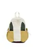 Mochila nueva de verano impermeable y transpirable, bolso versátil de nailon con bloques de color de doble hombro, mochila pequeña para salidas de estudiantes