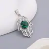 Pendente de cristal de pedra natural europeu e americano nova tendência Joker simples diy acessórios de joias de pinguim chinês atacado