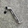 Bandeja para Cebo sobre el Puente Varilla de Extensión Caja de Pesca Accesorios para Silla de Pesca Brazo de Extensión Soporte Giratorio sobre el Puente Estante para Bandeja de Cebo de Aleación de Magnesio de Aluminio