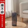 Adornos de Jarrón Acrílico, Arreglo Floral para Sala de Estar, Cultivo en Agua Transparente, Tubo Recto, Bambú Rico, Sensación Hidropónica, Anti-Caída