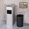 Bote de Basura para Fumar de Acero Inoxidable Lóbulo de Hotel Exterior Cenicero Clasificación Integrada Centro Comercial Lugar Público con Cubo Interior