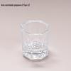 Fabricante Atacado Ferramentas de Manicure Copo Octogonal Copo de Cristal Copo para Lavar Pincel de Vidro Pequeno Recipiente de Cristal Octogonal para Líquido
