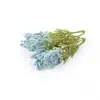 Flor de Seda Lavanda de Tres Puntas Material para Guirnalda Hecha a Mano DIY Caja de Regalo Decoración del Hogar Conjunto de Flores para Pared de Boda