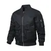 Tops Masculinos Largos Transfronteiriços Primavera e Outono 2026 Jaqueta de Voo Ma-1 Roupa de Trabalho Masculina Casaco de Cara Dura Jaqueta de Baseball
