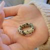 Maillard Anillo de Piedra Natural de Moda Nacional para Mujer Blogger de Instagram Personalidad de Nicho Simple Versátil Anillo Elegante Anillo Anillo