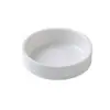 Huevo al vapor estilo coreano tazón de arroz al vapor apilable plato frío cerámica de alta temperatura tazón de postre para hornear vajilla para el hogar con logo