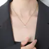 Collar con Colgante de Cola de Pez Incrustado de Diamantes Estilo Celebridad de Internet Versátil de Moda para Mujer Ins Minimalista Nicho Personalidad Gargantilla para Clavícula