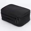 Bolsa de Almacenamiento Simple para Viajes con Doble Cremallera del Fabricante, Estilo Lindo Portátil de Gran Capacidad para Mujeres, Neceser Pequeño Portátil, Vacío