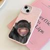 Funda para iPhone 15 Pro Max de Orangután Sonriente Apple 14/13 Degradable 12 Agujero Grande 11 Carcasa Blanda Explosiones