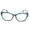 Gafas de Moda Populares con Montura Ojo de Gato Transfronterizas para Posar Sin Maquillaje Montura Estampado de Leopardo Gafas de Moda para Mujer Gafas Decorativas 217 004