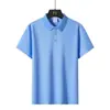 Camiseta Polo de Manga Corta para Hombre Verano Solapa de Polo Negocios Fresca Moda Tendencia Secado Rápido Transpirable Absorbente de Sudor Deportes al Aire Libre