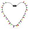 Cool Leith Crianças Colar de Natal 6LED Luz +22 Pequeno Bulbo Bead Colar Natal Colar Luminoso