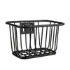 Cesta de bicicleta de metal engrosada para niños cesta de bicicleta de montaña para niños cesta delantera para bicicleta cesta de bicicleta de hierro