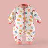 Saco de Dormir para Bebé Recién Nacido Otoño e Invierno Temperatura Constante Edredón Anti-Patadas para Niños Saco de Dormir Acolchado Cálido con Piernas Separadas para Bebé Niño y Niña