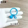 Set de cascabeles pintados de colores de 30 mm + broche de langosta, accesorios para manualidades, cierres para joyería, colgantes para juguetes y muñecas