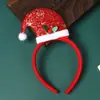Accesorios para el Cabello de Navidad Diadema Pinzas para el Cabello Decoración para Fiestas Navideñas Pequeños Regalos de Navidad