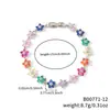 Moxi Moda Lujo Accesible Pulsera Colorida Forma de Flor Personalizada Creativa Diseño de Nicho Regalo de San Valentín