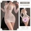 Ropa de una pieza de malla seleccionada de Feimu, Lencería sexy y coqueta, Pijama sexy transparente de archivo abierto, Lencería sexy para citas
