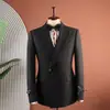 Trajes Casuales para Hombre, Trajes de Alta Calidad Corte Slim para Bodas y Banquetes, Trajes de Negocios Diarios, Ropa para Viajar al Trabajo y Atuendos para Padrinos