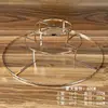 Accesorios DIY para Candelabros Hechos a Mano, Soporte para Candelabro con Agujeros, Lámpara de Carrillón de Viento de Concha, Materiales para Candelabros de Sala de Estar de Tres y Cuatro Niveles