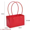 Bolsas de Empaque para Ramos de Floristería de Celebridades de Internet Transfronterizas, Bolsas Tote para Flores Frescas, Bolsas de Papel Kraft para Flores, Bolsas de Regalo para Souvenirs