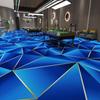 Alfombra Impresa para Sala de Billar Retardante de Llama Completamente Cubierta Área Grande Hotel Comercial Oficina Retardante de Llama Nylon Sala de Billar