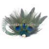 Fabricante Mayorista de Pasadores de Plumas de Pavo Estilo Étnico Transfronterizo Accesorios para el Cabello para Fiestas de Baile y Actuaciones Tocados de Plumas