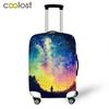 Funda para Equipaje, Funda Elástica para Maleta de Ruedas, Funda Repelente al Agua y a Prueba de Polvo, Funda Protectora para Maleta, Maleta Cielo Estrellado, Resistente a Rayones y al Desgaste