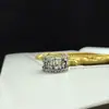 Estilo K de Dongdaemun Anillo Abierto de Plata de Ley S925 Corona de Circonita Retro Cruz Personalizado Tendencia Europea y Americana