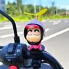 Bateria de carro elétrico carro bicicleta motocicleta decoração pequenos acessórios fofo novo enfeites de guidão boneca pato amarelo