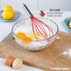 Herramientas de Repostería Batidor de Huevos Acero Inoxidable Espesado Batidora Batidor de Huevos Semiautomático Manual Mini Batidor de Silicona