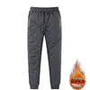 Nuevos pantalones joggers cálidos para hombre de otoño e invierno, venta al por mayor transfronteriza, forrados de borrego, engrosados, cálidos, casuales, deportivos