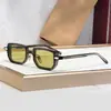 Óculos de Sol Quadrados Artesanais Estilo Japonês Astaire Transfronteiriços Jm Óculos de Sol para Foto na Praia Material de Fibra de Acetato